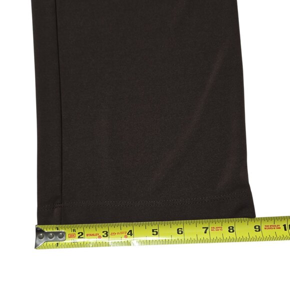 Vintage Susan Graver Pants Womens Plus 2X Brown Pull On Straight Leg Stretch - Picture 7 of 13